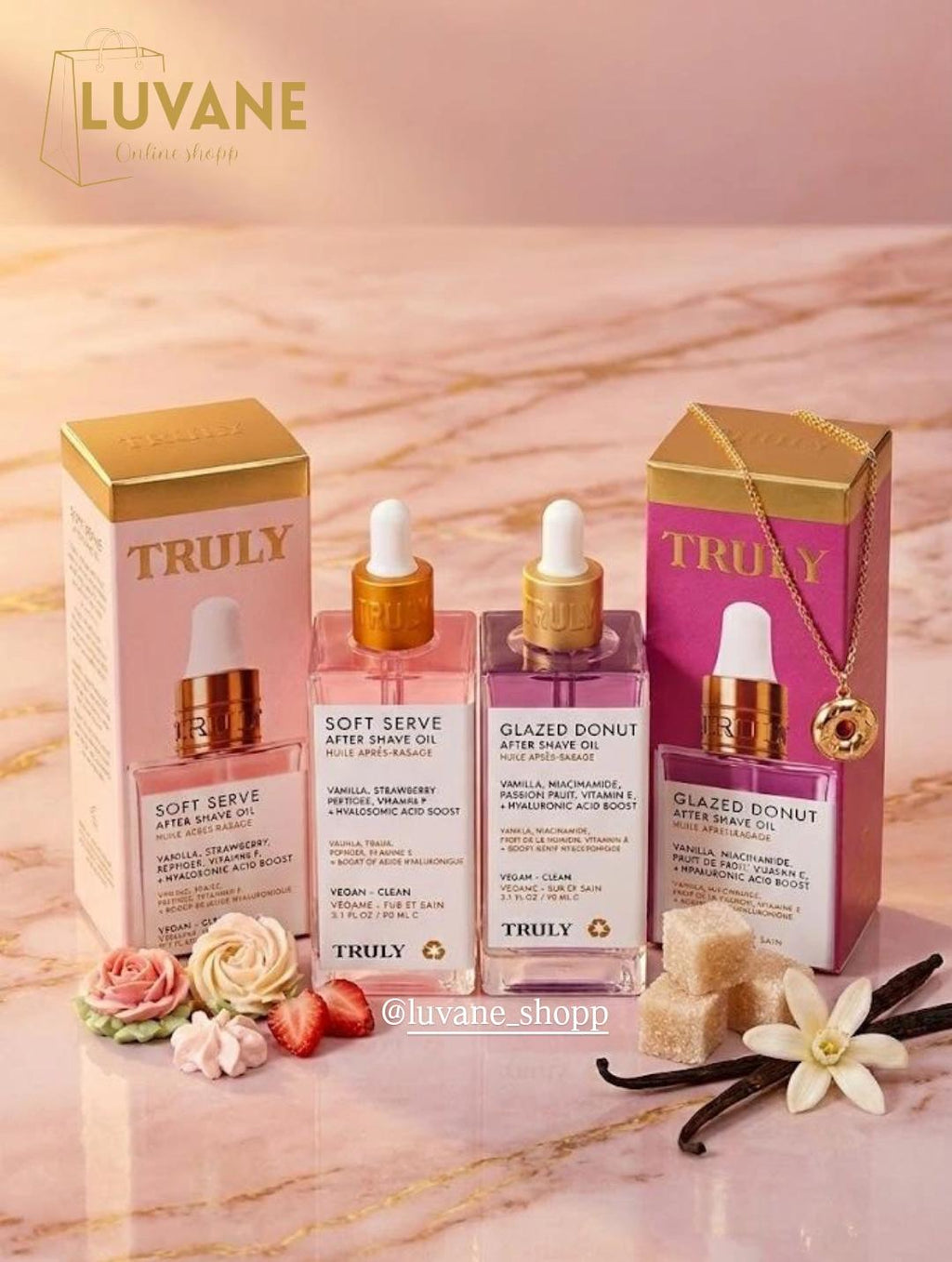 TRULYCOMBO SOFT SERVE + GLAZED DONUT 90ml C/U